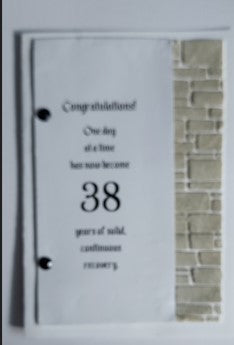 AA Anniversary with 3d Wall