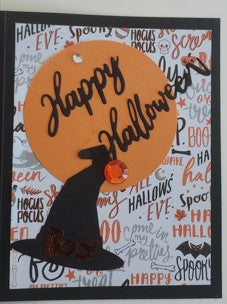 Halloween - Word Cloud with Hat