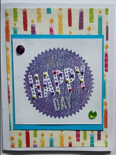 Happy Day with candles