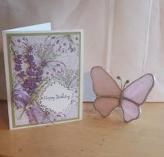 Happy Birthday with lavender