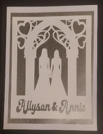 Wedding Card - Mrs and Mrs
